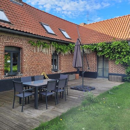 Villa Ferme De Caractere Avec Piscine Et Cheminee Sainghin-en-Mélantois Esterno foto