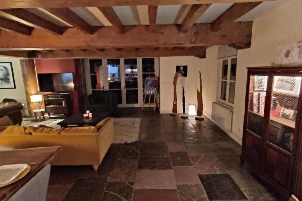 Villa Ferme De Caractere Avec Piscine Et Cheminee Sainghin-en-Mélantois Esterno foto