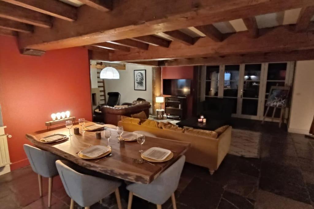 Villa Ferme De Caractere Avec Piscine Et Cheminee Sainghin-en-Mélantois Esterno foto