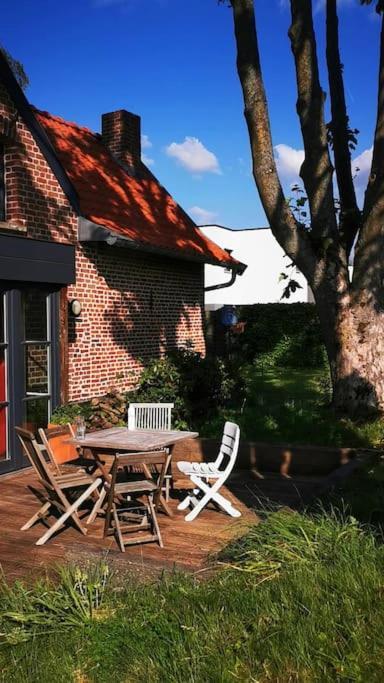 Villa Ferme De Caractere Avec Piscine Et Cheminee Sainghin-en-Mélantois Esterno foto