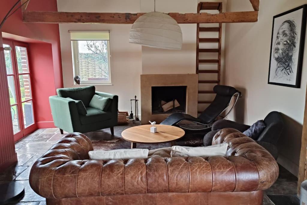 Villa Ferme De Caractere Avec Piscine Et Cheminee Sainghin-en-Mélantois Esterno foto